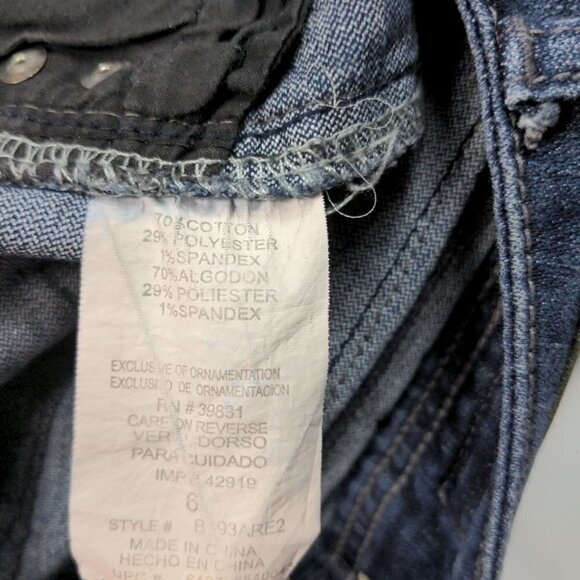 Democracy Women's Justice Jeggings Size 6 Dark Wash Denim Casual Work - Picture 6 of 7